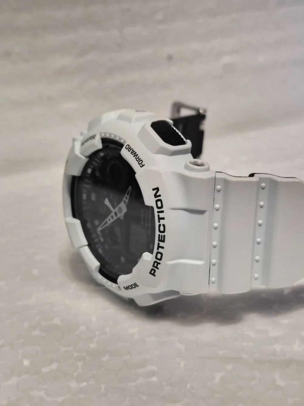 Casio G Shock Dove Gray Digital and analog NWOT condition
